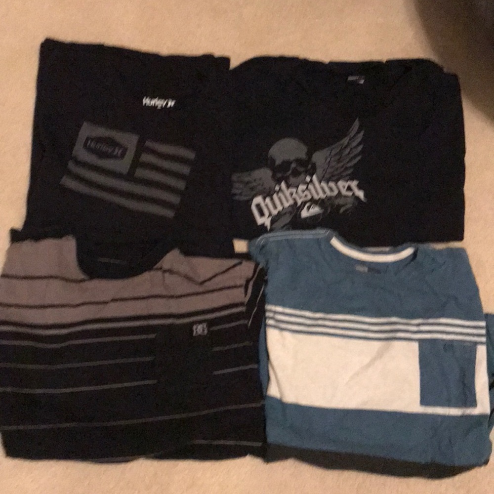 Men’s xl T-shirt bundle Hurley